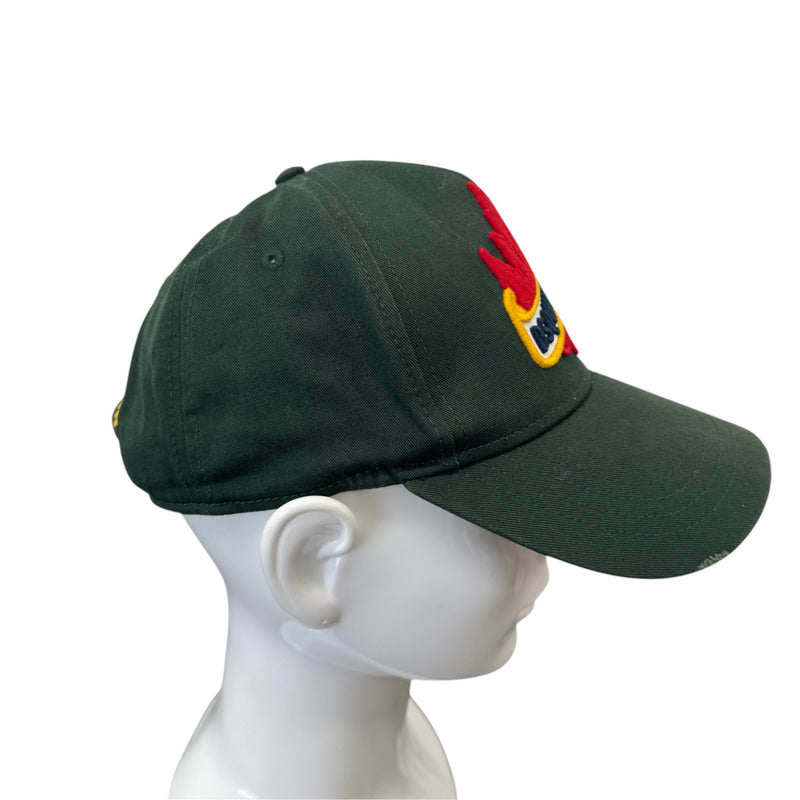 Men's Embroidered Logo Cap Green