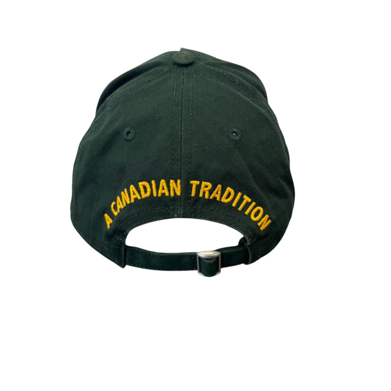 Men's Embroidered Logo Cap Green