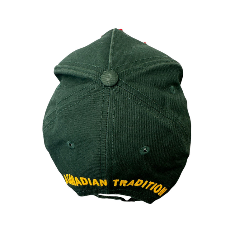 Men's Embroidered Logo Cap Green