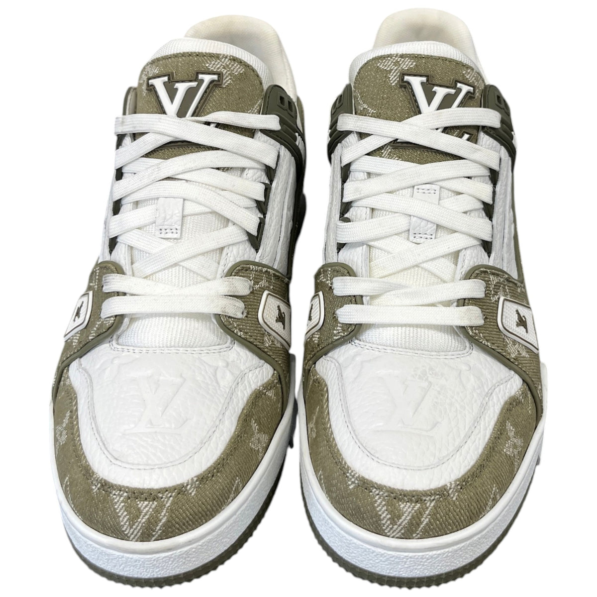 Women's LV Low Trainers White Size UK 6.5 / EU 39.5 - Photo 6