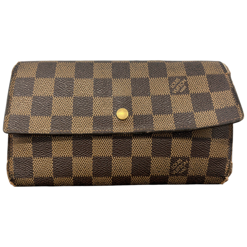 Women's Sarah Damier Ebene Wallet Brown