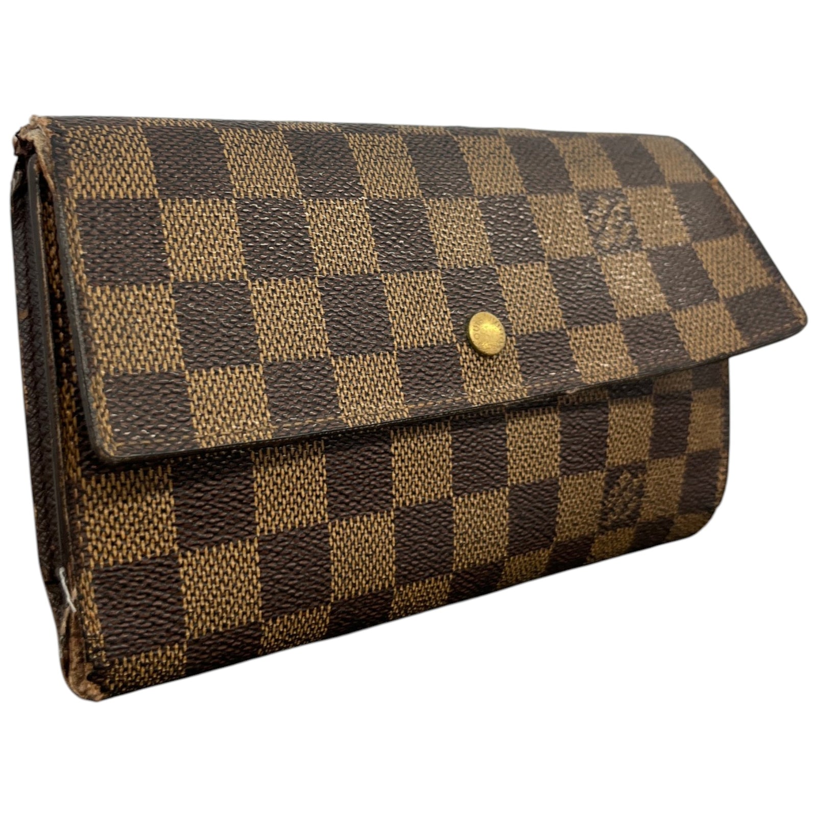 Women's Sarah Damier Ebene Wallet Brown - Photo 3