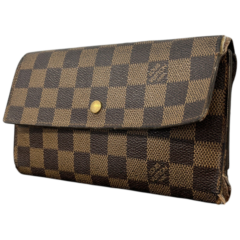 Women's Sarah Damier Ebene Wallet Brown