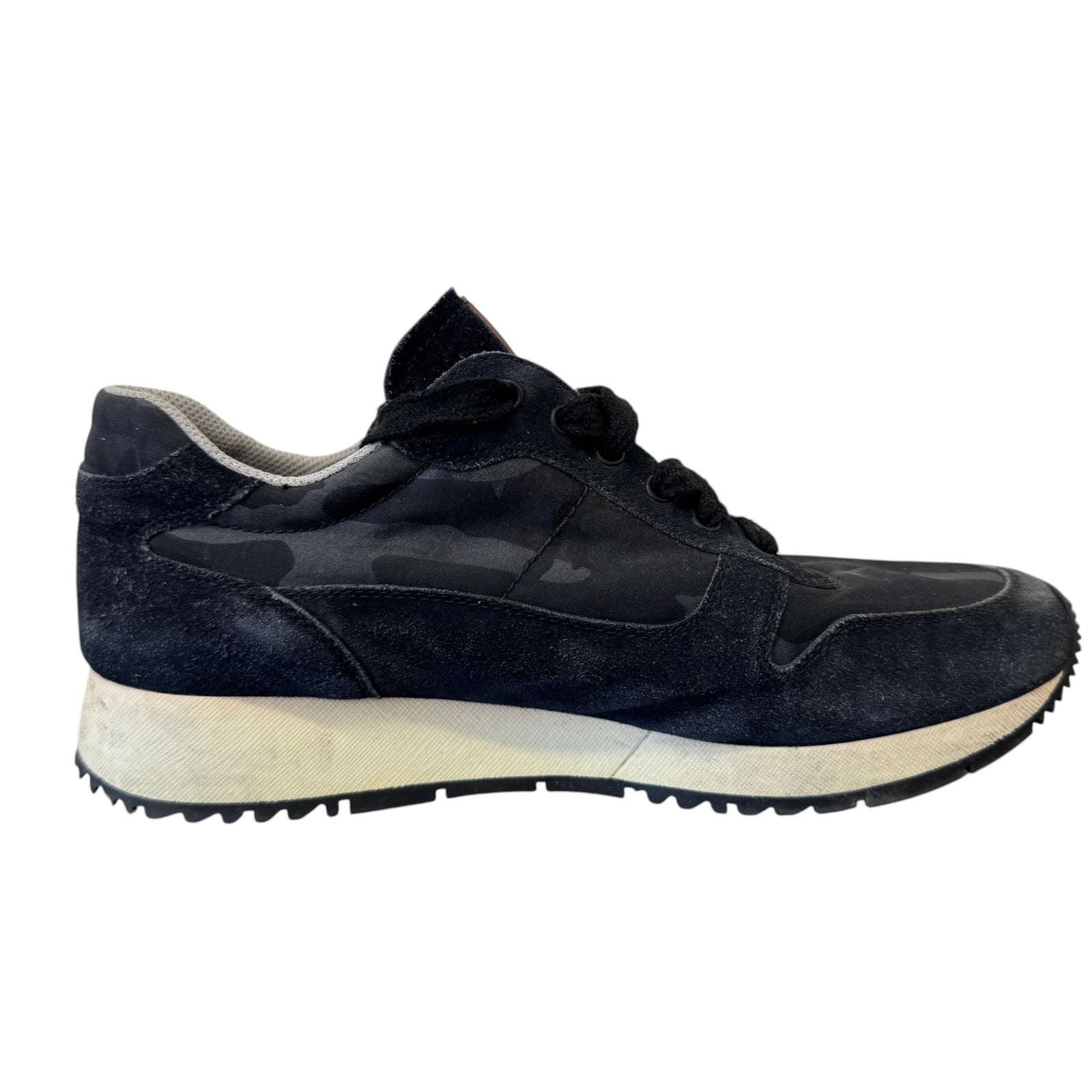 Men's Camo Runners Low Trainers Black Size EU 39 / UK 5 - Photo 5