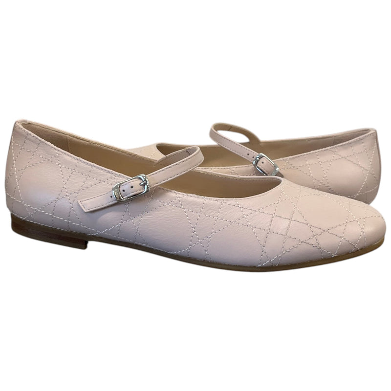 Women's Cannage Mary Jane Ballet Flats Mules Pink Size UK 3 / EU 36
