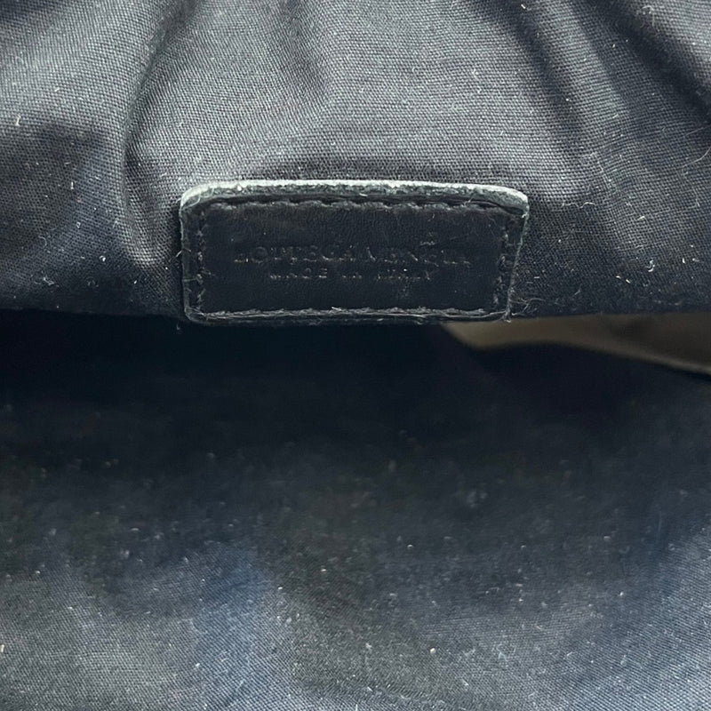 Men's Intrecciato Messenger Bag Black