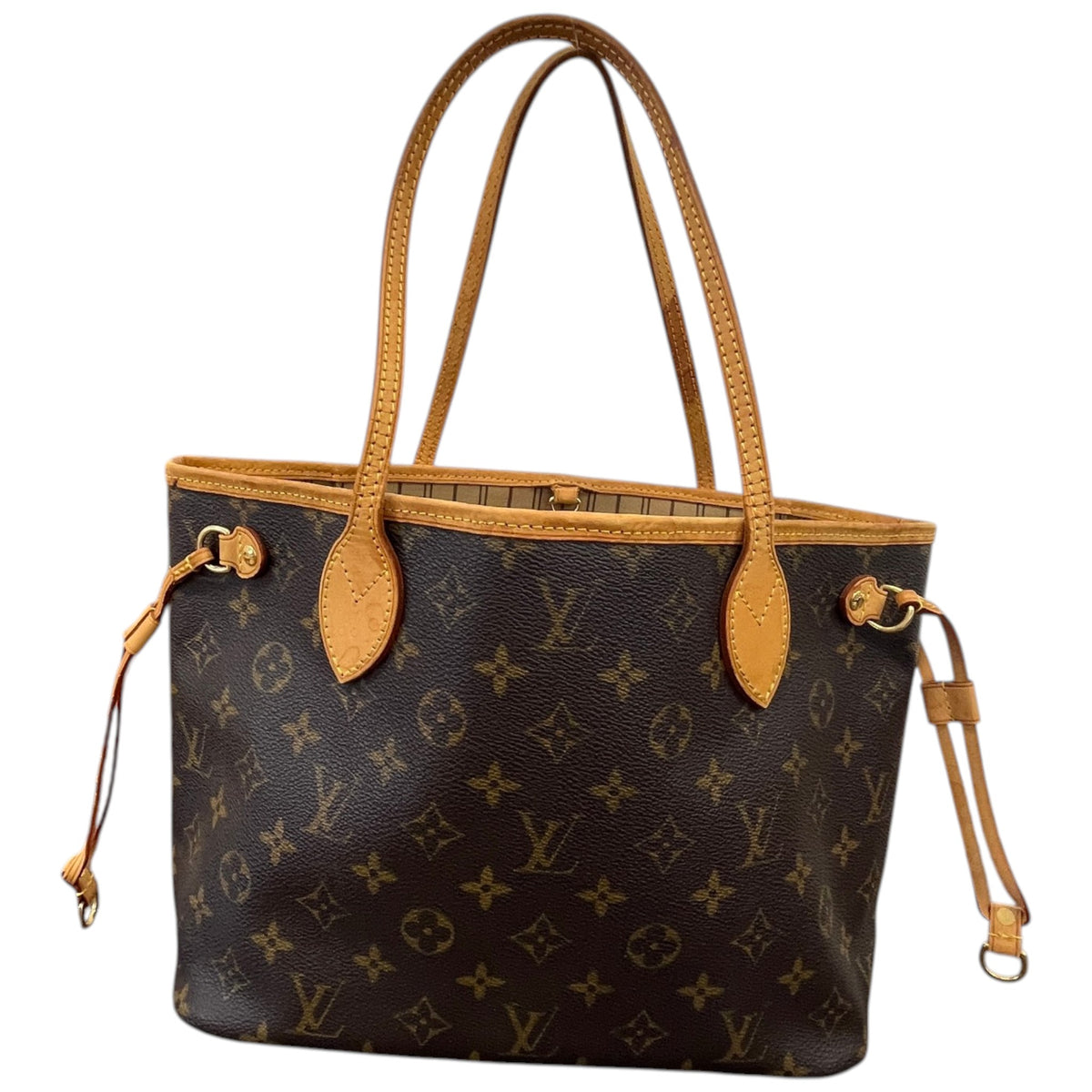 Women's Monogram Neverfull PM Handbag Brown - Photo 1