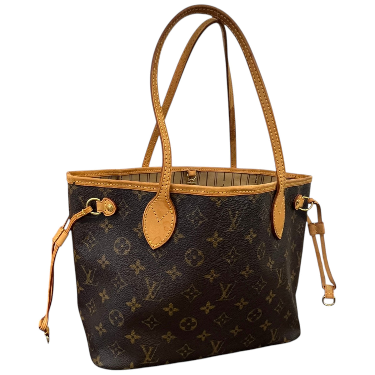 Women's Monogram Neverfull PM Handbag Brown - Photo 4
