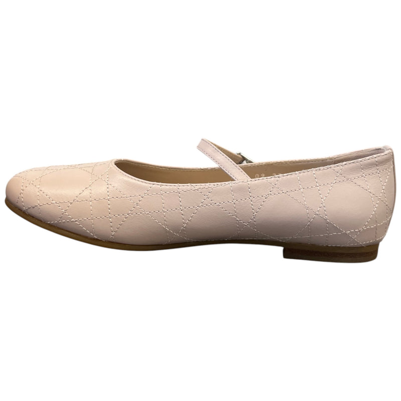 Women's Cannage Mary Jane Ballet Flats Mules Pink Size UK 3 / EU 36