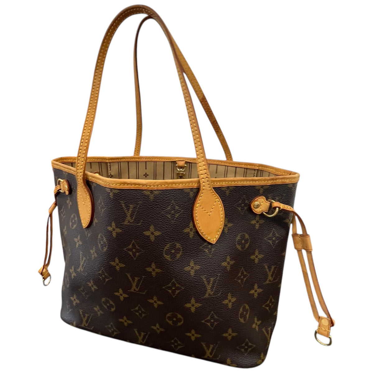 Women's Monogram Neverfull PM Handbag Brown - Photo 5