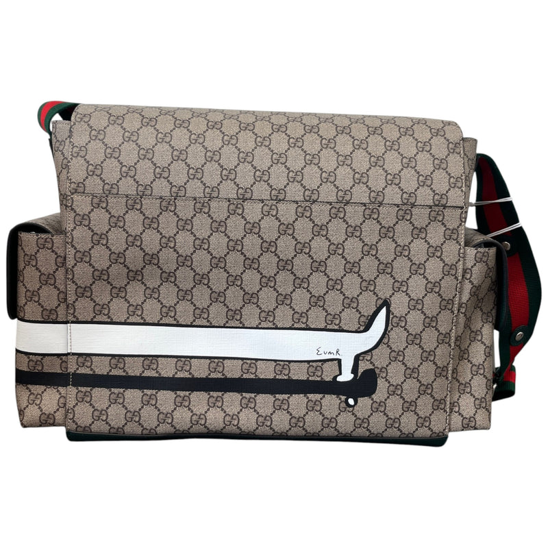 Men's GG Changing Baby Travel Bag Beige