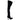 Women's Knee High Suede Boots Black Size EU 36.5 / UK 3.5