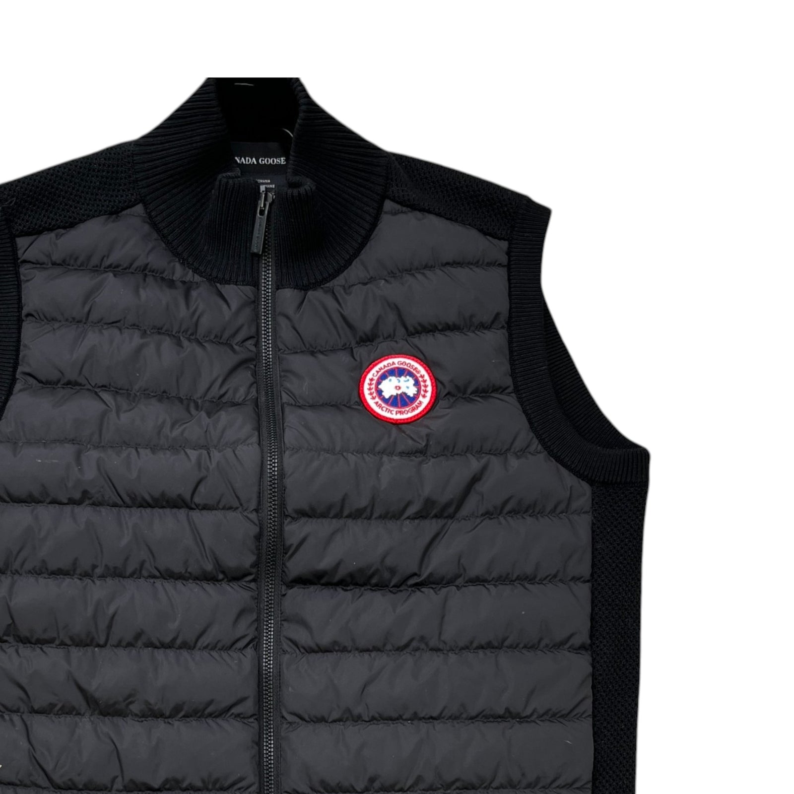 Men's Hybridge Knit Gilet Black Size S - Photo 3