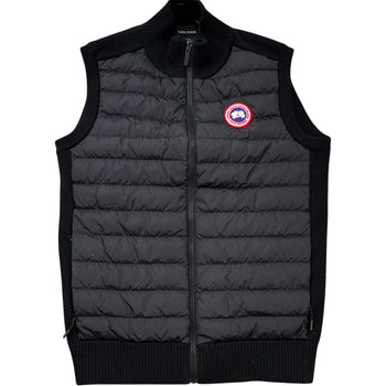 Men's Hybridge Knit Gilet Black Size S