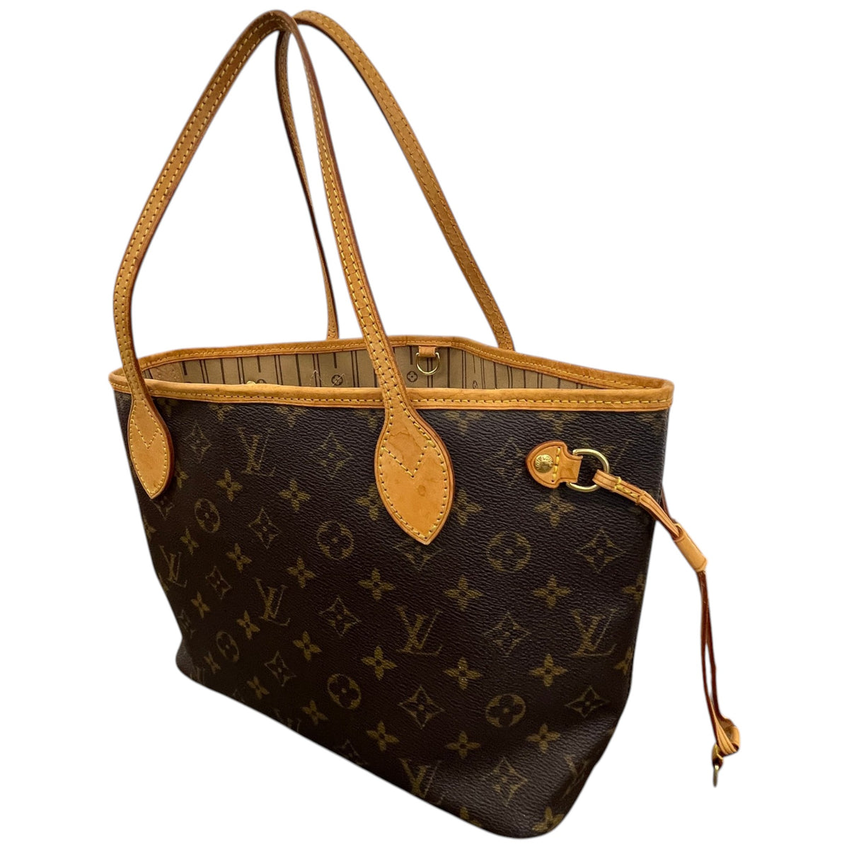 Women's Monogram Neverfull PM Handbag Brown - Photo 9