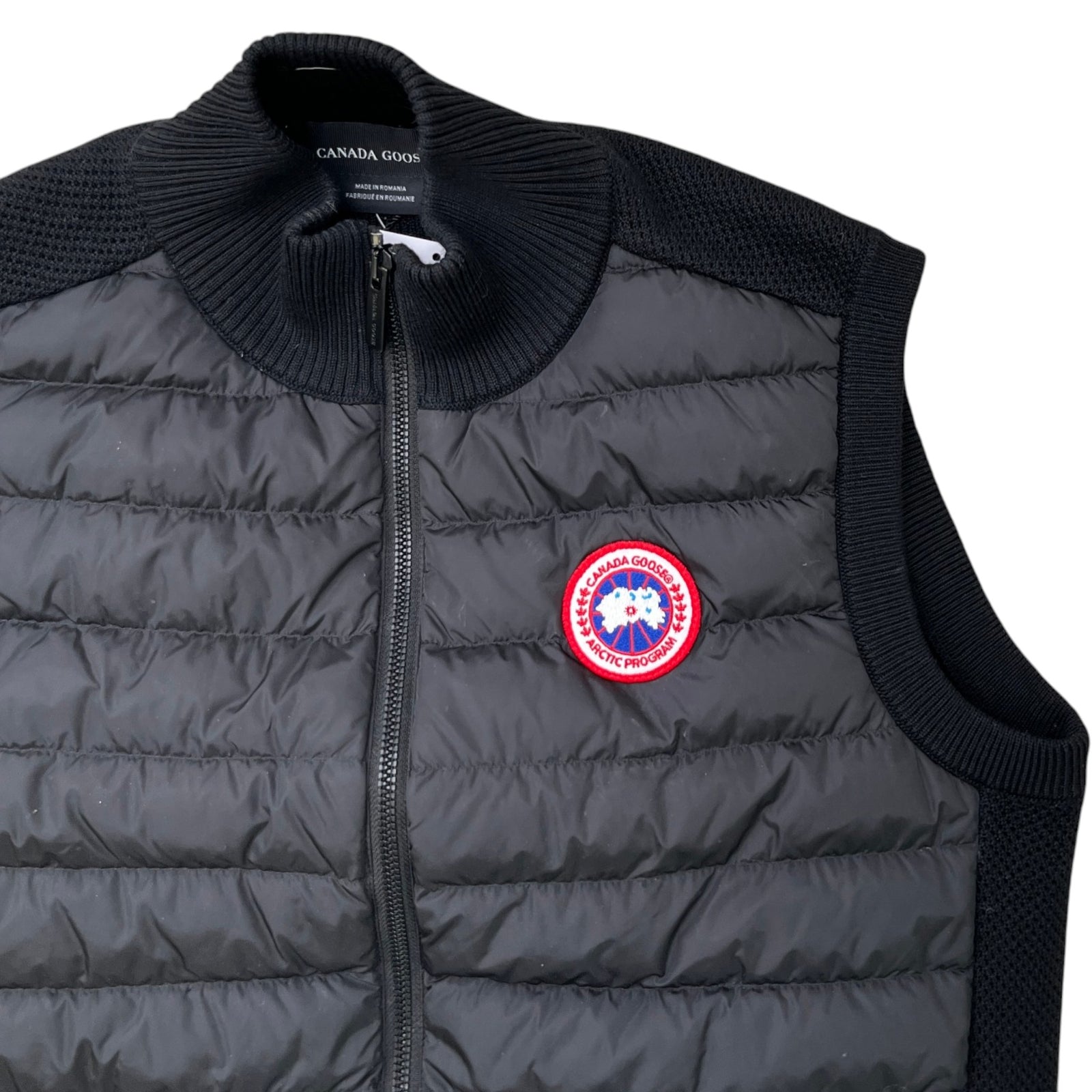 Men's Hybridge Knit Gilet Black Size S - Photo 5