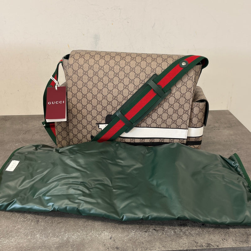 Men's GG Changing Baby Travel Bag Beige