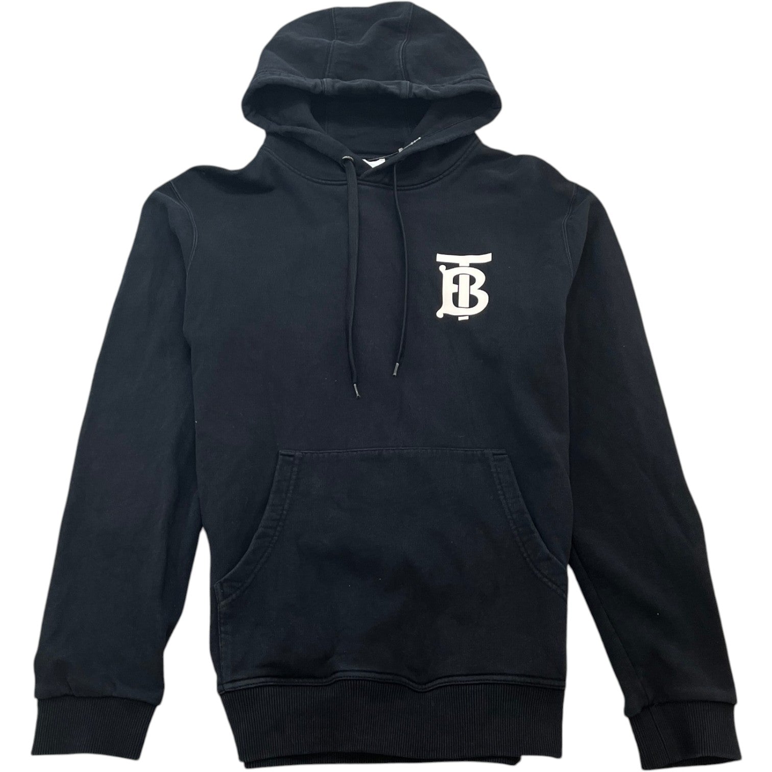 Men's Tb Logo Print Hoodie Black Size L - Photo 1