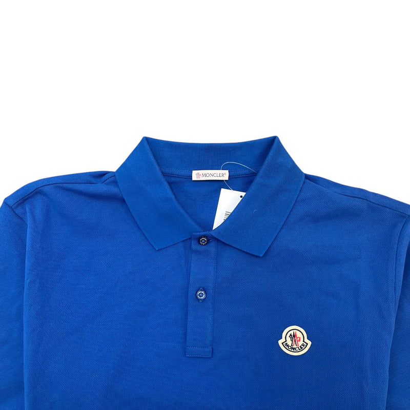 Men's Maglia Polo Shirt Blue Size XL