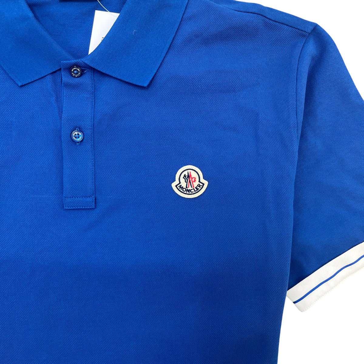 Men's Maglia Polo Shirt Blue Size XL - Photo 6