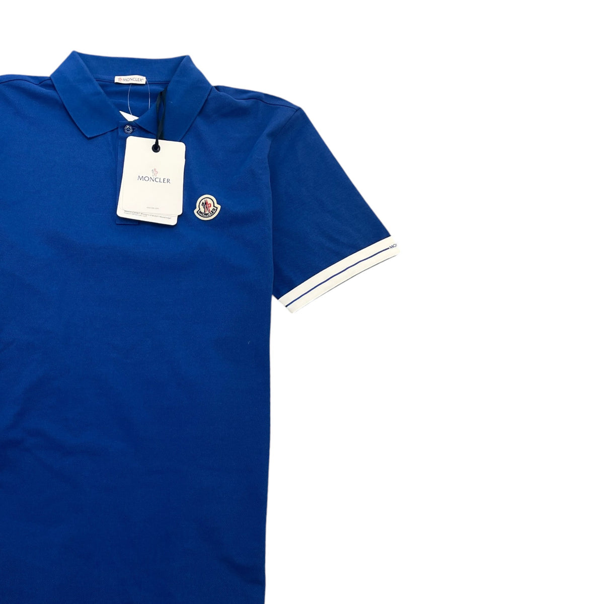Men's Maglia Polo Shirt Blue Size XL - Photo 3