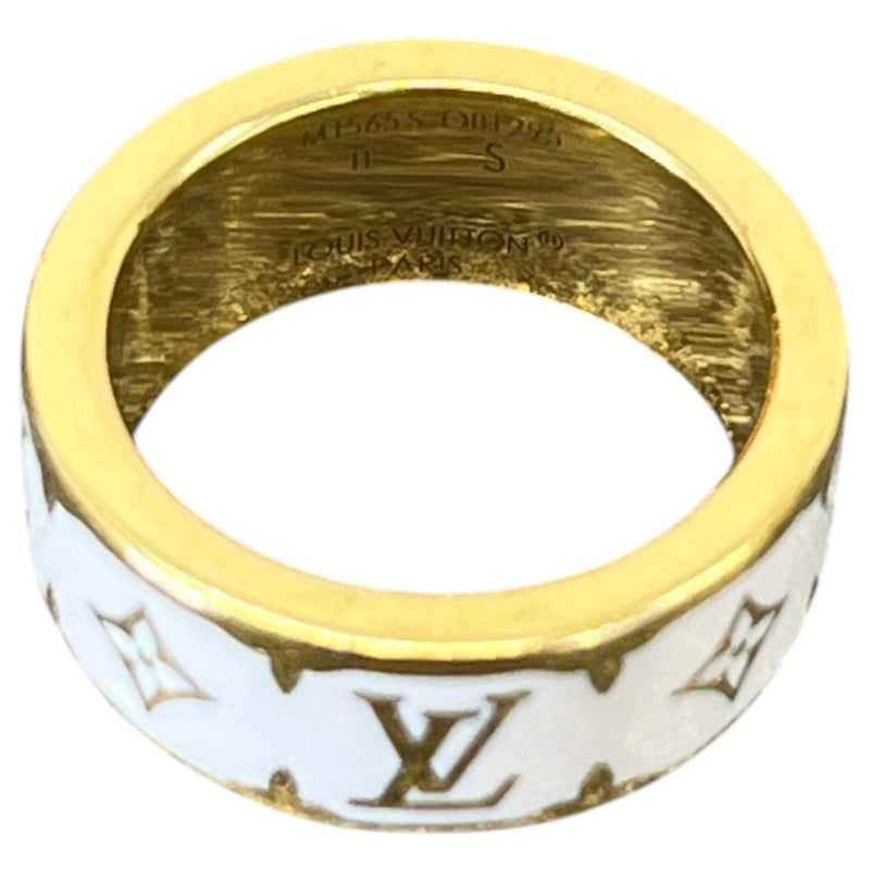 Women's Nanogram Enamel Ring Gold Size J