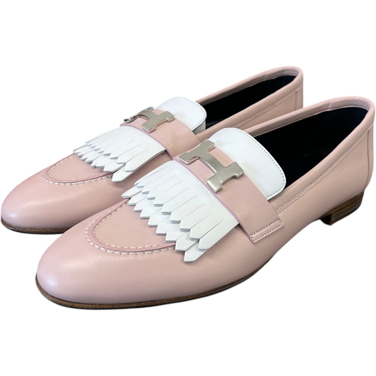 Women's Royal Loafers Pink Size UK 7 / EU 40 - Photo 9