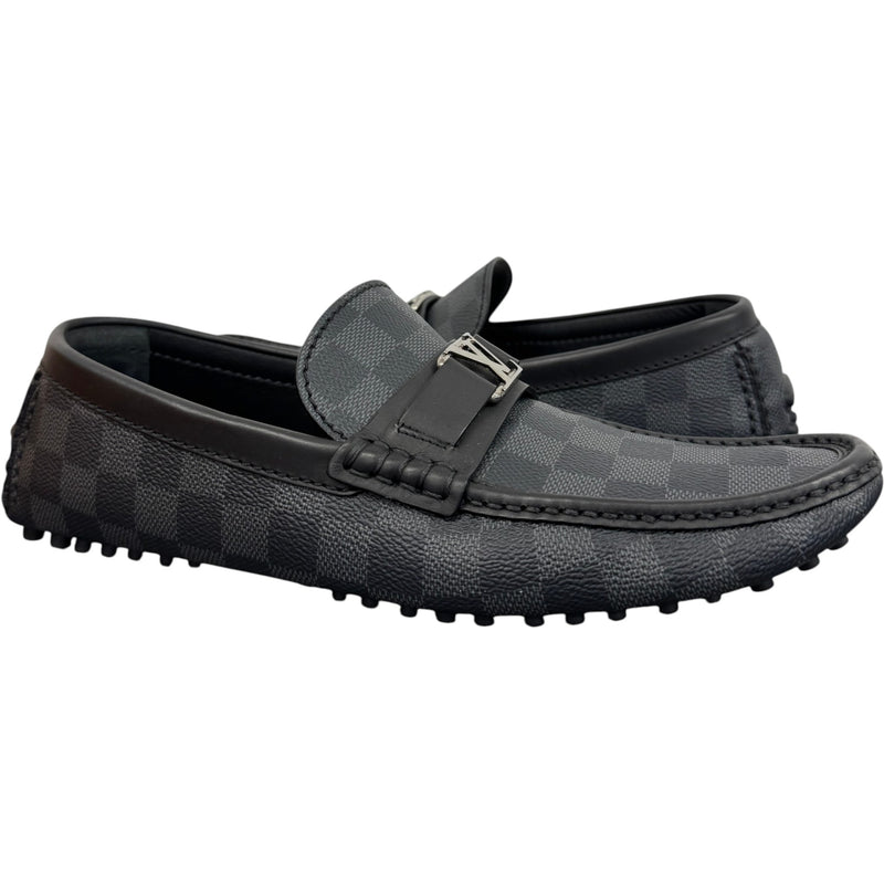 Men's Major Damier Graphite Loafers Black Size UK 8.5 / EU 42.5