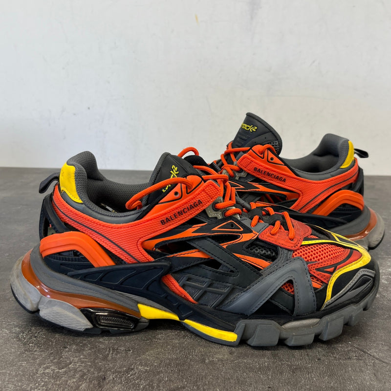 Men's Track 2 High Trainers Multi-Coloured Size UK 8 / EU 42