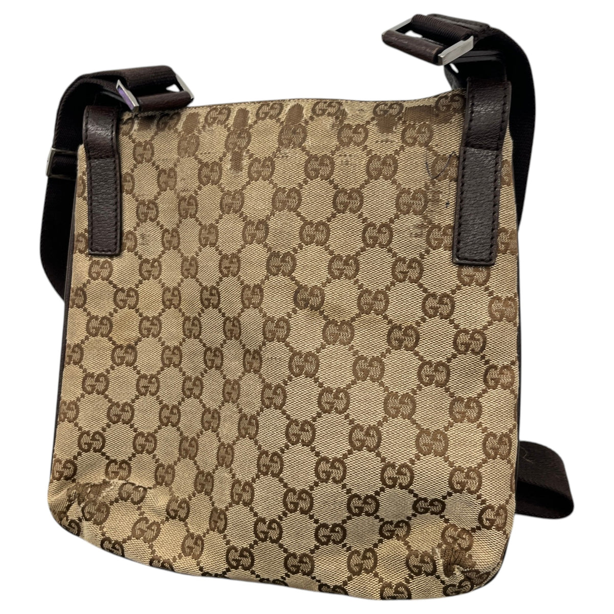 Men's GG Supreme Messenger Bag Beige - Photo 7