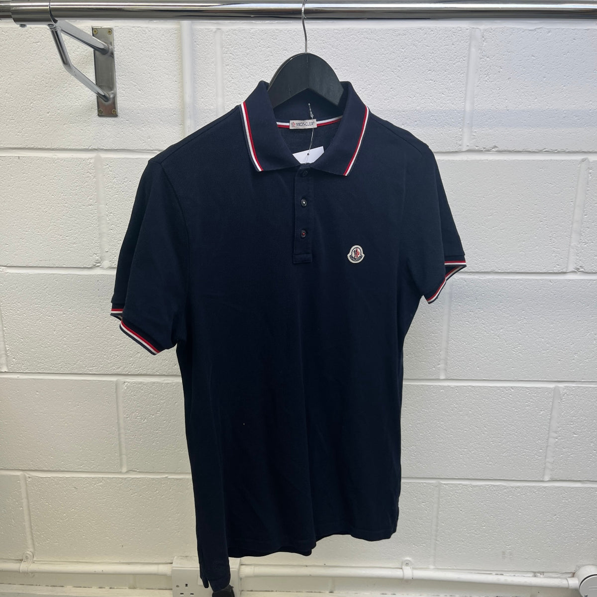 Men's Maglia Polo Shirt Navy Size M - Photo 8