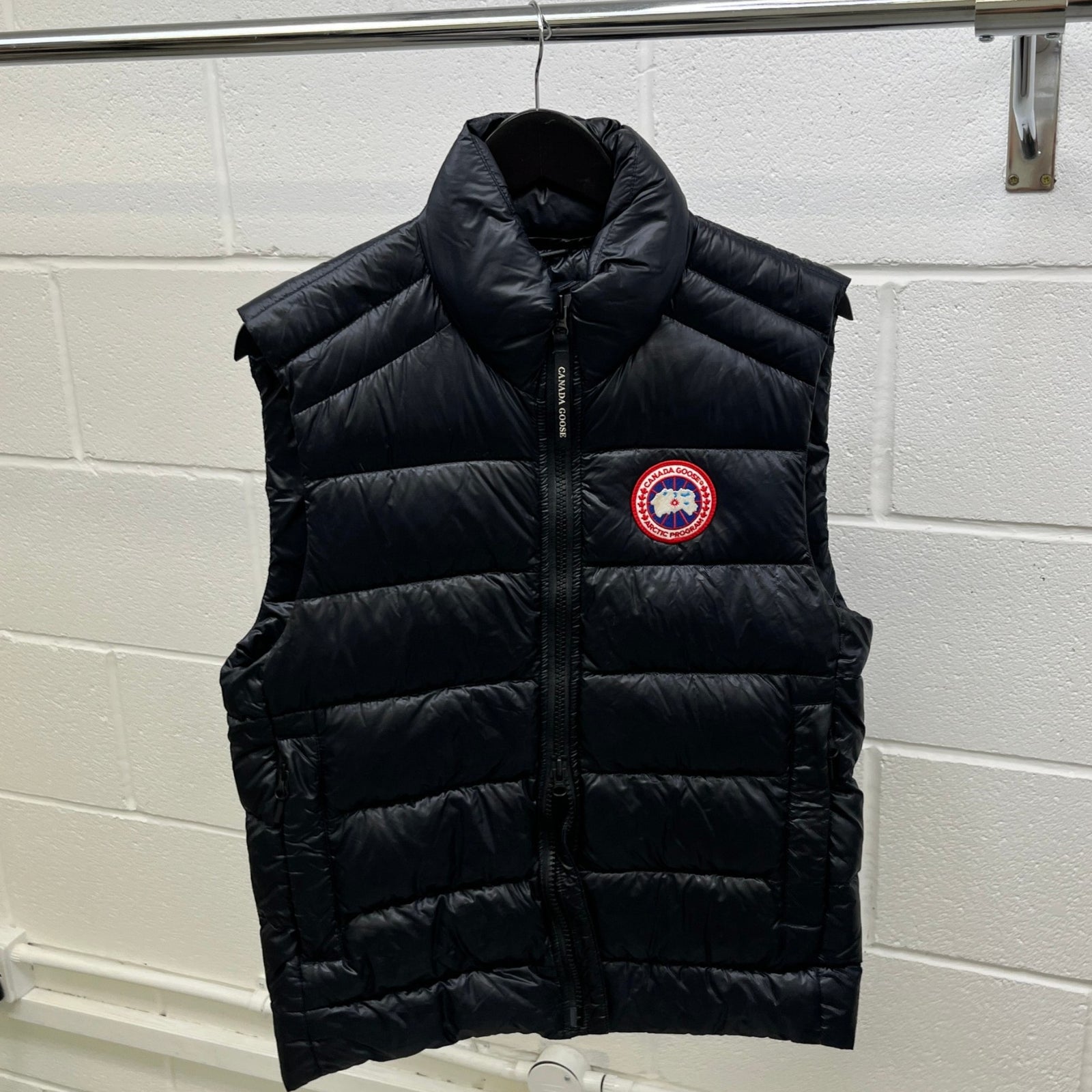 Men's Crofton Down Gilet Black Size S - Photo 8