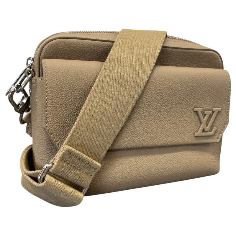 Men's Aerogram Fastline Messenger Bag Beige