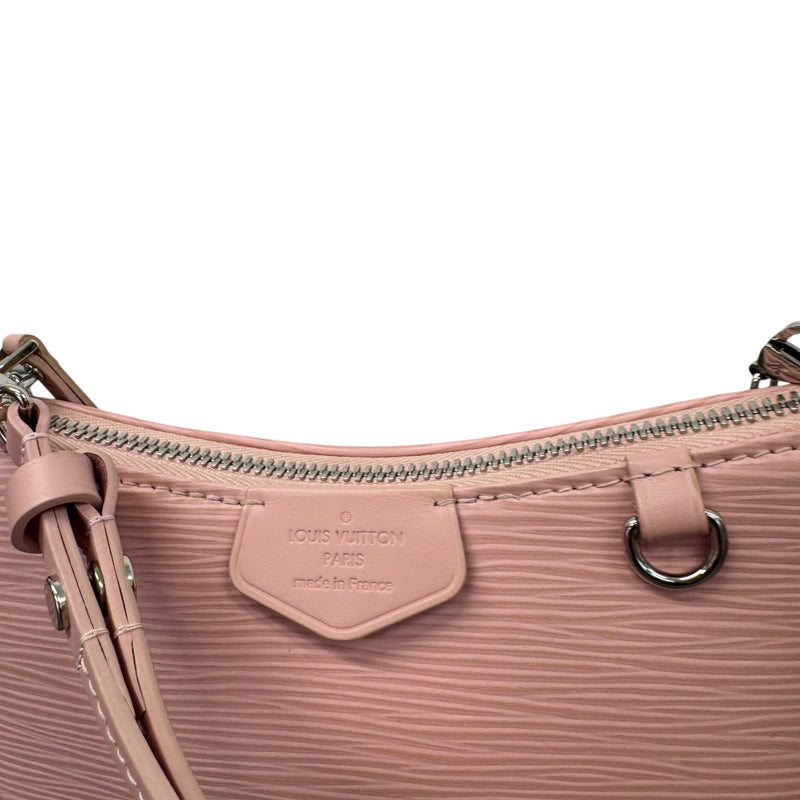 Women's Epi Leather Easy Pouch On Strap Handbag Pink