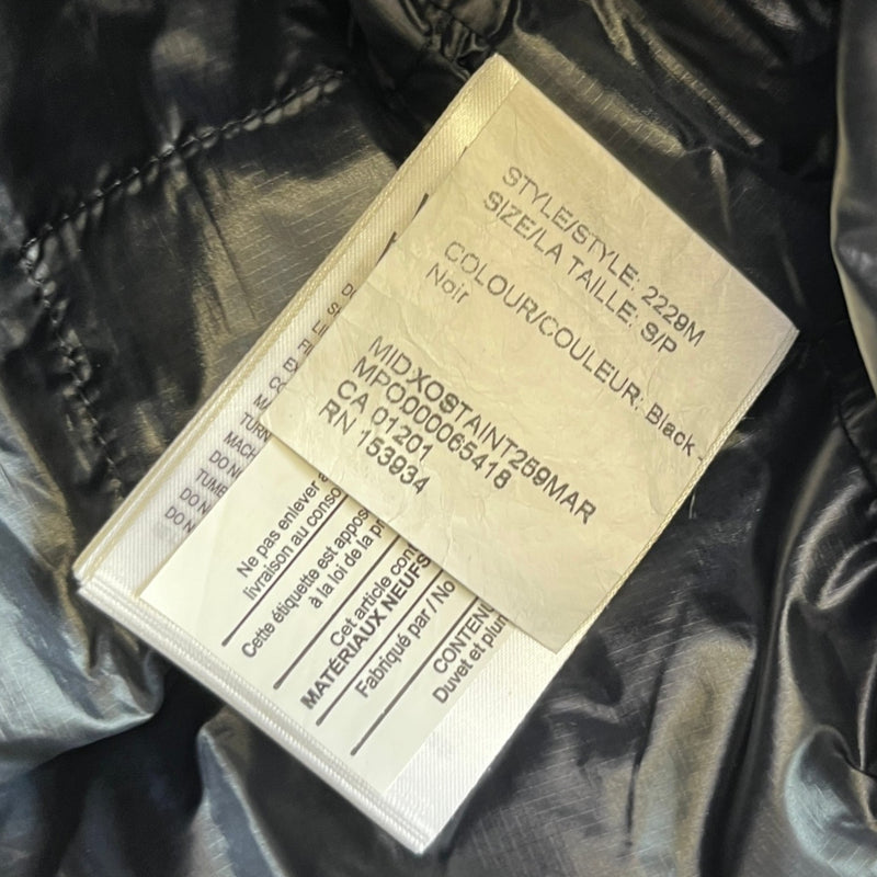 Men's Crofton Down Gilet Black Size S
