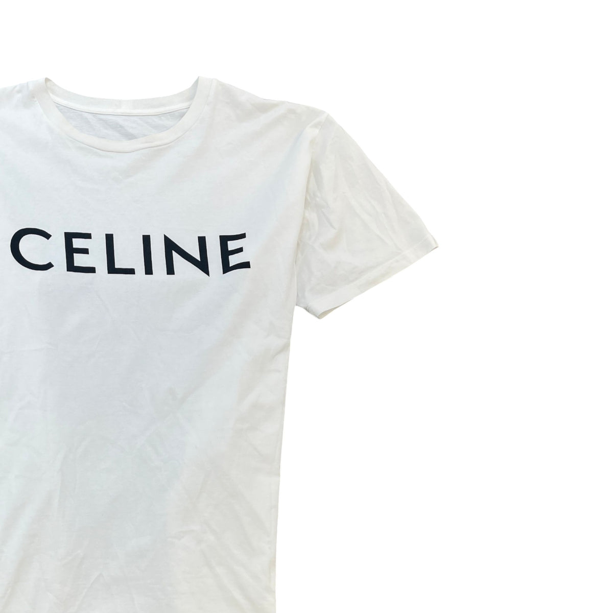 Men's Logo Print T-Shirt White Size S - Photo 3