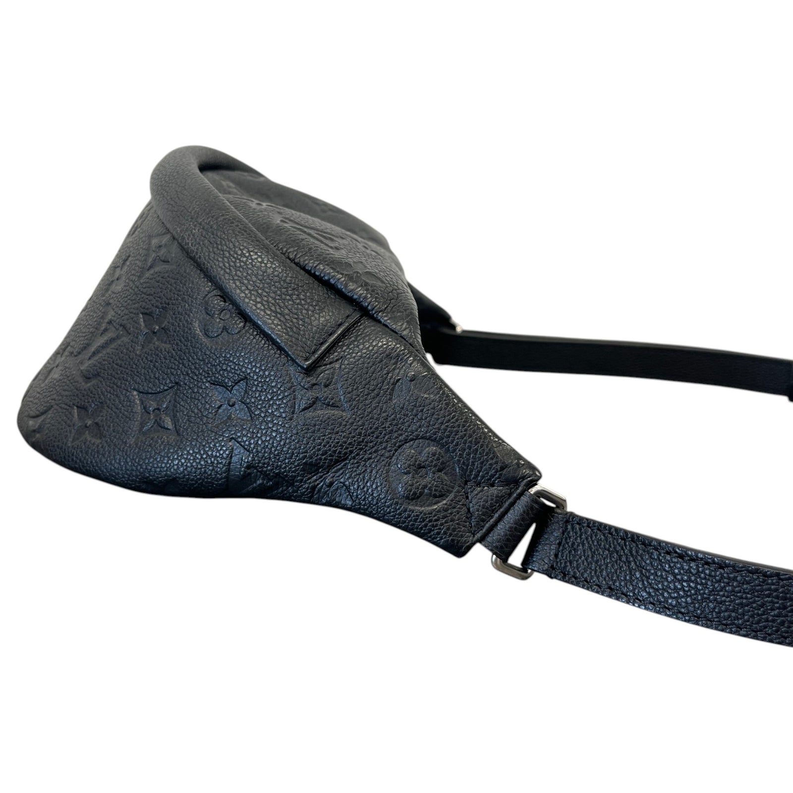 Men's Empreinte Leather Belt Bag Black - Photo 7