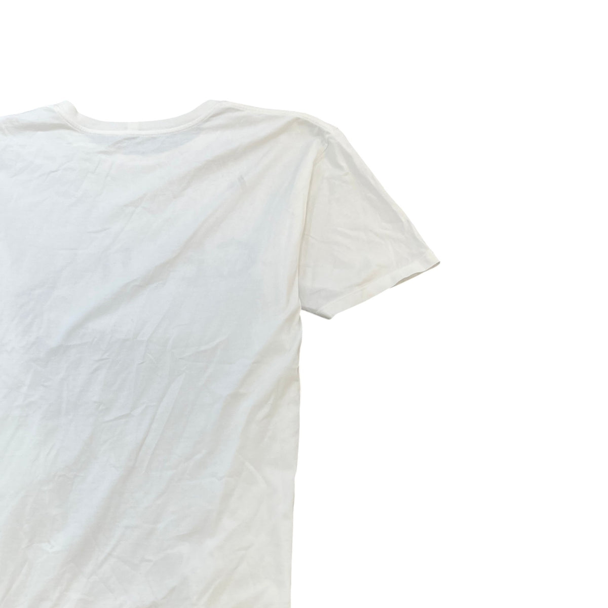 Men's Logo Print T-Shirt White Size S - Photo 4