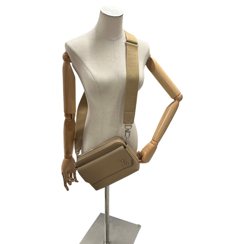 Men's Aerogram Fastline Messenger Bag Beige