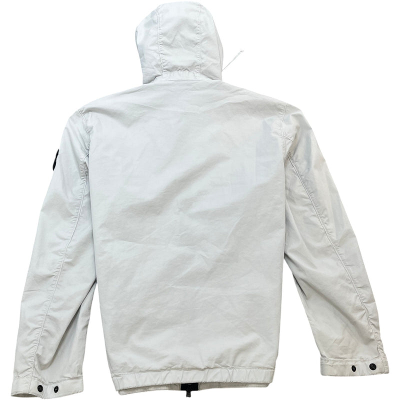 Men's Applique Logo Jacket Grey Size M