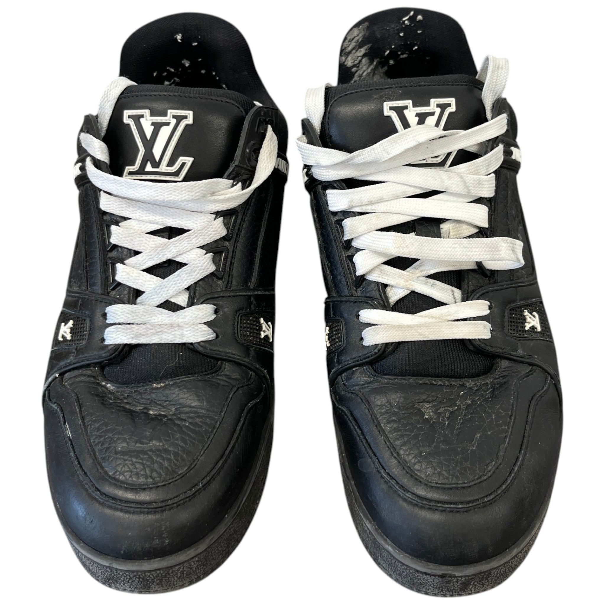 Men's Lv Low Trainers Black Size EU 42 / UK 8 – Label Source