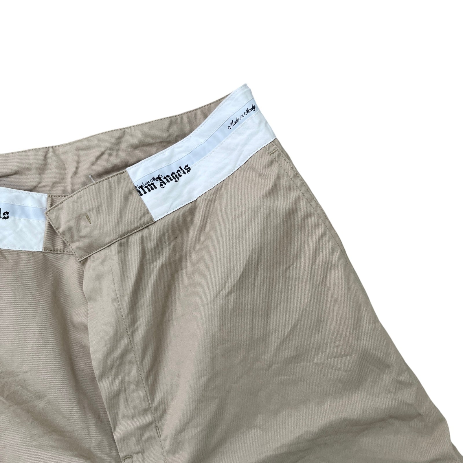Men's Logo Waistband Shorts Beige Size IT 46 / UK 30 - Photo 6