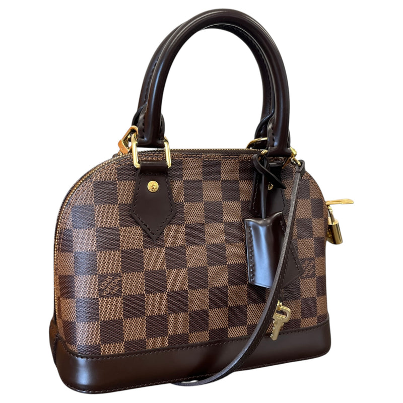 Women's Damier Ebene Alma BB Bag Brown