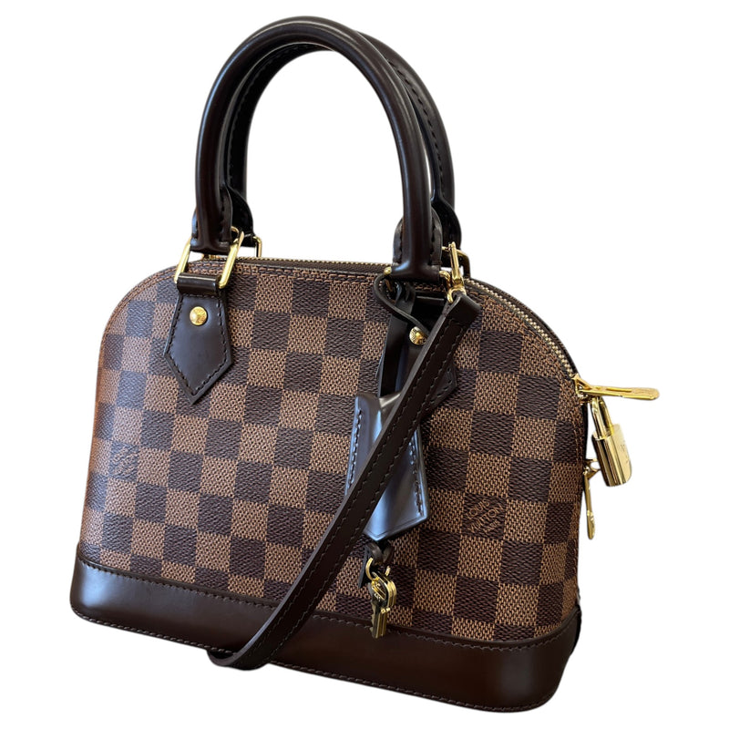 Women's Damier Ebene Alma BB Bag Brown