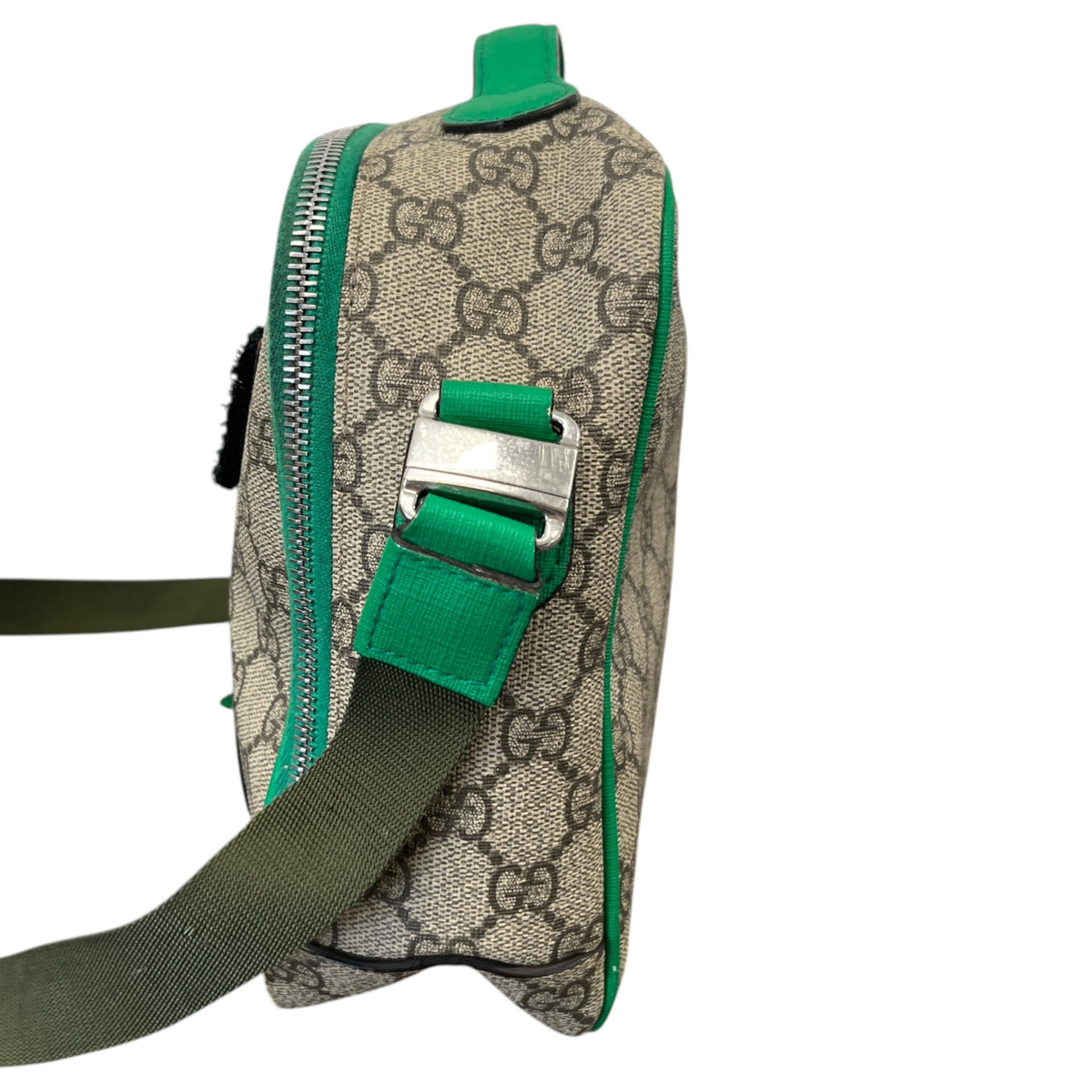 Boy's GG Supreme Monster Messenger Bag Beige - Photo 5