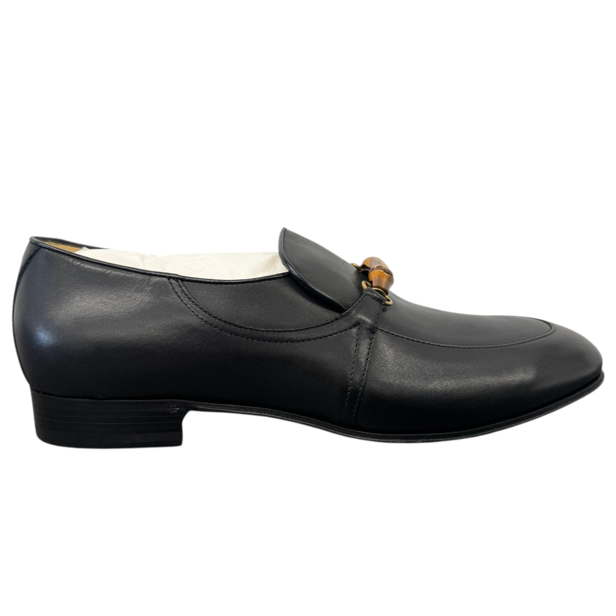 Men's Bamboo Loafers Black Size UK 13 / EU 47 - Photo 1