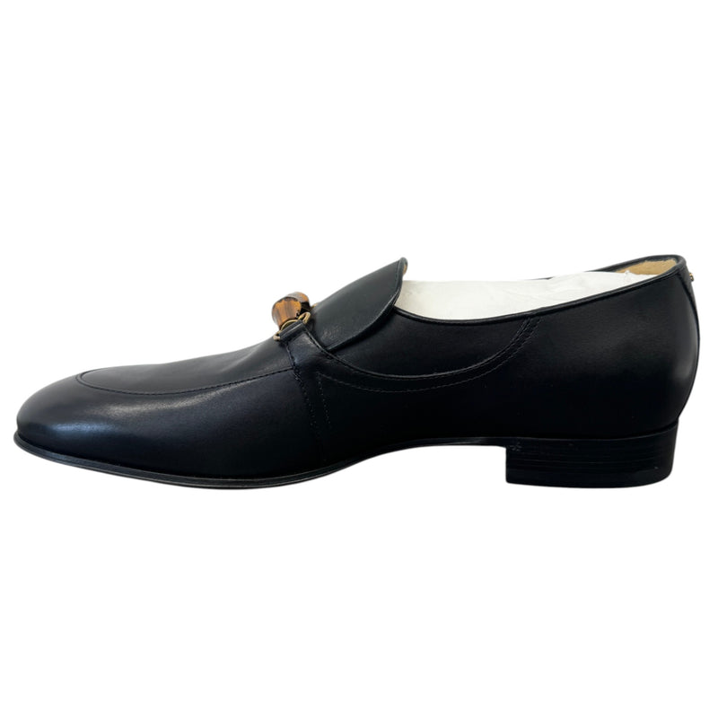 Men's Bamboo Loafers Black Size UK 13 / EU 47