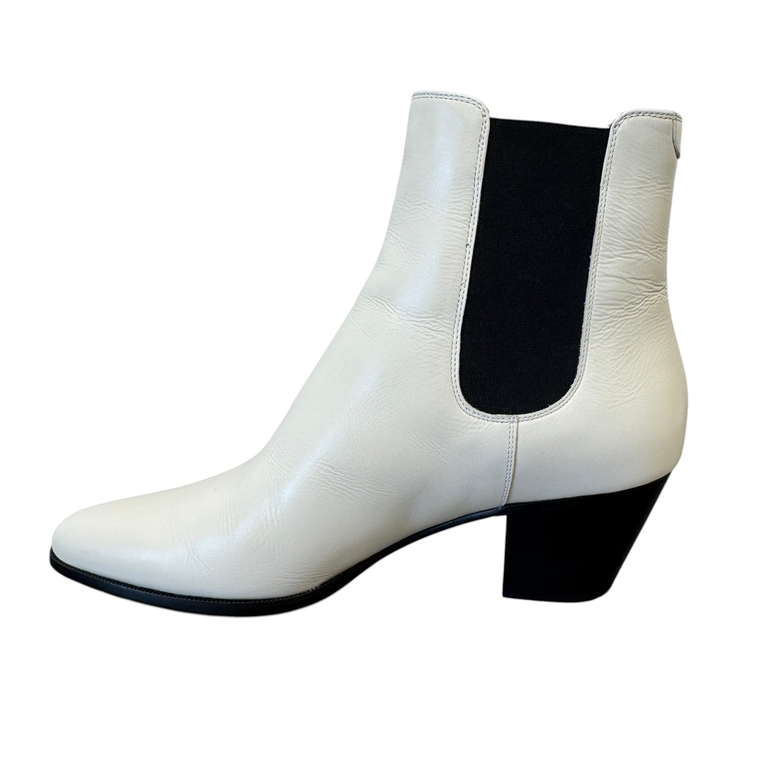 Women's Chelsea Ankle Boots White Size EU 39 / UK 6 - Photo 2