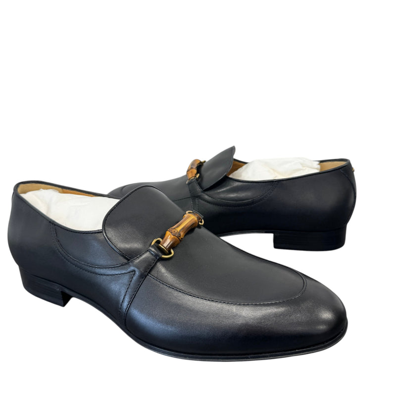 Men's Bamboo Loafers Black Size UK 13 / EU 47