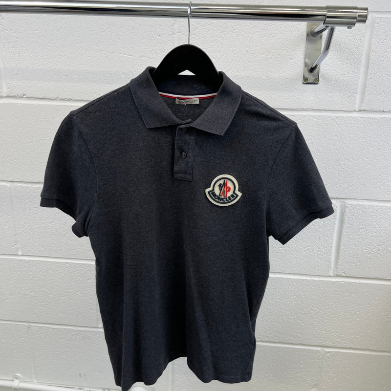 Men's Maglia Polo Shirt Grey Size S
